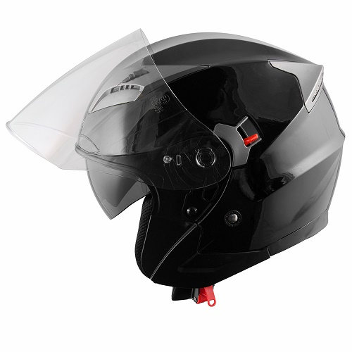 A-PRO KINETIC colore: NERO taglia: XL CASCO JET DOPPIA VISIERA