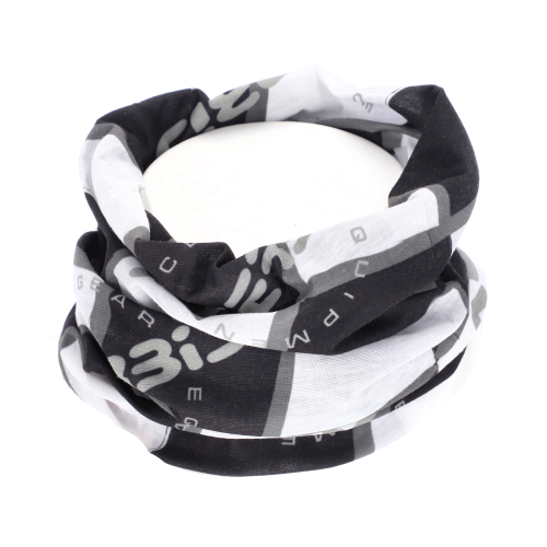 NECKWARMER REG BIANCO/NERO