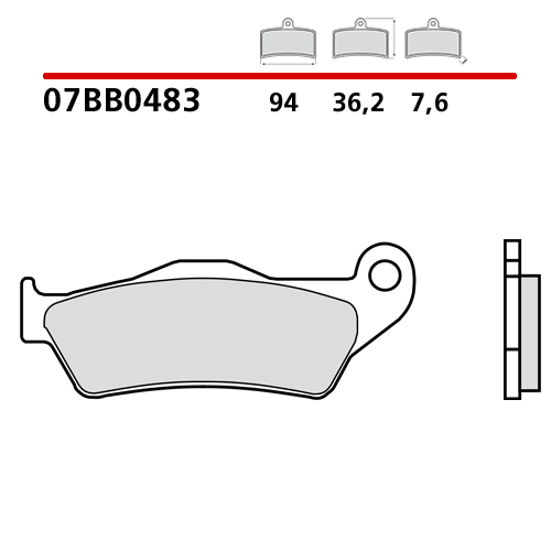 PASTIGLIE FRENO BREMBO mod: APRILIA ,BENELLI, BMW, MIMOTA..