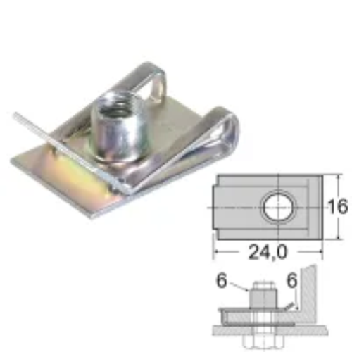 Madrevite metallica KTM - Varie Applicazioni