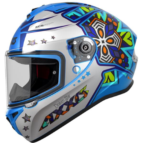 AXXIS INT FF112D DRAKEN S STAR C17 BLU FLUO-MATT S