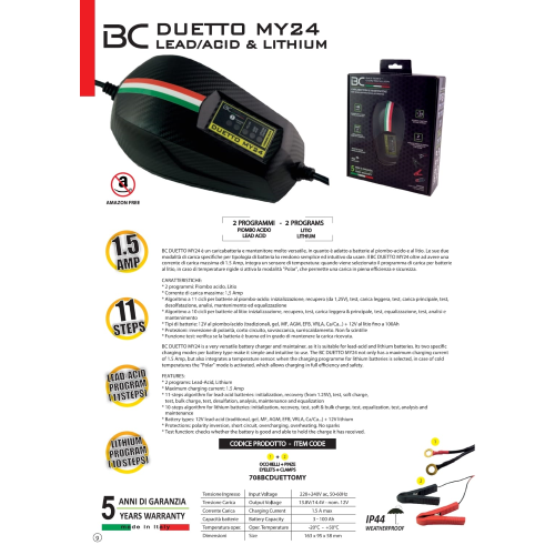 BC DUETTO MY24 PIOMBO/ LITIO