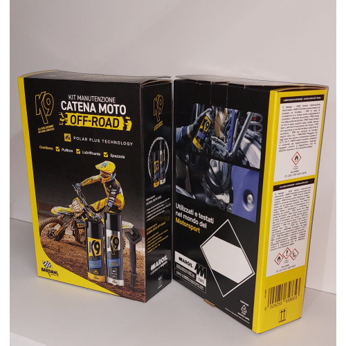 BARDAHL KIT K9 MANUTENZIONE CATENA OFF-ROAD