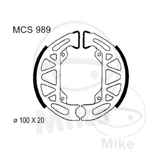 GANASCE FRENO POSTERIORI CON MOLLE TRW LUCAS