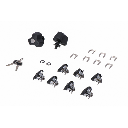 Kit serratura TRAX con antifurto PRO 9 serrature, 2 chiavi. Antifurto.