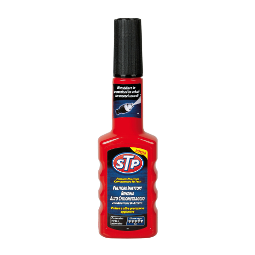 STP-PULITORE INIETTORI BENZIN ALTO CHILOMETRAGGIO 200ML
