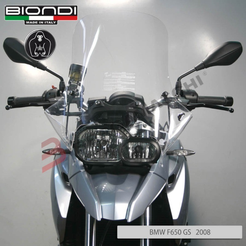 CUPOLINO PARABREZZA PER MOTO BMW F650GS / F800 GS 08-14 BIONDI 8010311