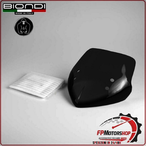 CUPOLINO PARABREZZA MOTO PER KAWASAKI ER6N FUME DARK BIONDI 650 2012>