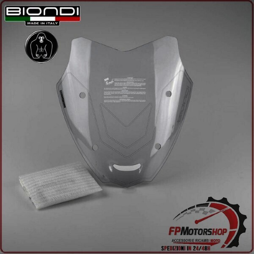 CUPOLINO PARABREZZA MOTO PER HONDA INTEGRA 700 TRASPARENTE BIONDI 8010329 2012>