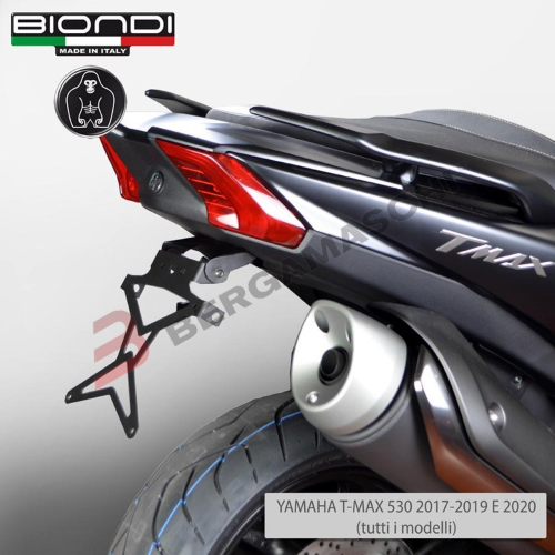 PORTATARGA PER SCOOTER YAMAHA T-MAX 530 17-19 560 20> BIONDI 8901034