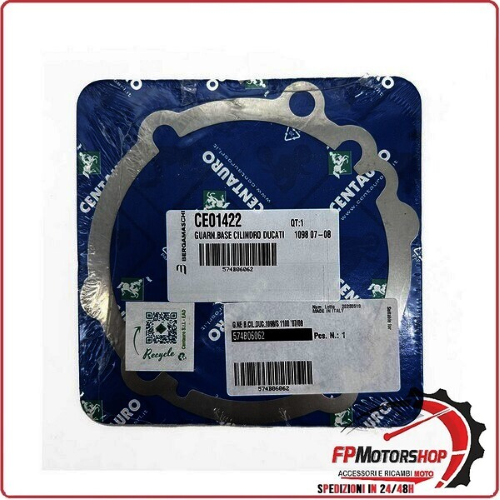 GUARNIZIONE BASE CILINDRO PER DUCATI 1098 07>18 DIAVEL 1200 11>15 CENTAURO