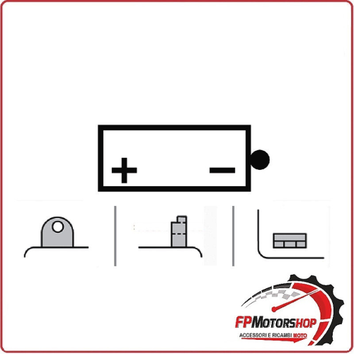 BATTERIA PER MOTO YUASA 12N9-4B-1 12V 9AH 137X76X141MM CCA85 HONDA