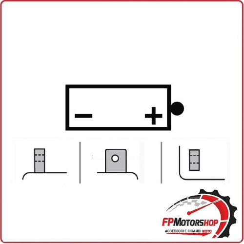 BATTERIA PER MOTO YUASA 51814 12V 18AH 185X75X170MM CCA100 BMW R80GS