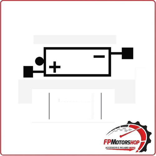 BATTERIA PER MOTO YUASA 6N4B-2A 6V 4AH 102X48X96MM FANTIC MOTOR SPORT