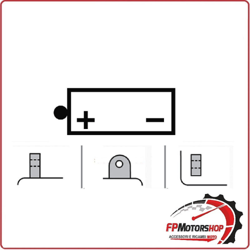 BATTERIA PER MOTO YUASA Y60-N24-A 12V 28AH 185X125X176MM CCA241