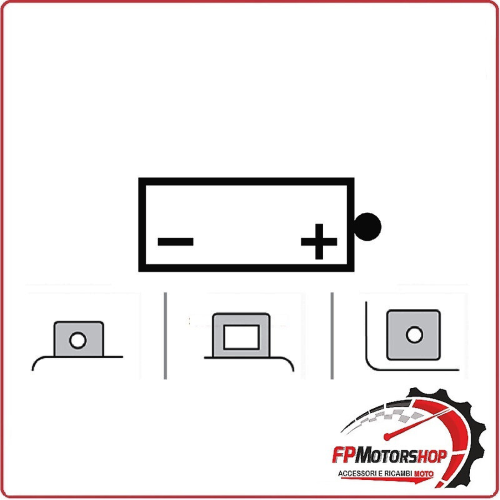 BATTERIA PER MOTO YUASA YB16CL-B 12V 19AH 176X101X177MM CCA240