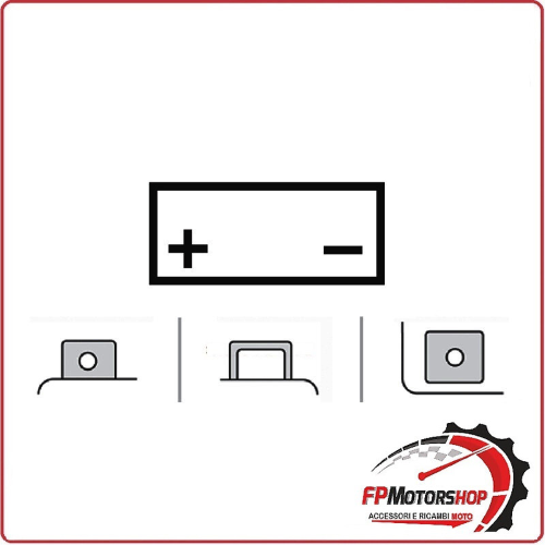 BATTERIA PER MOTO 12V YUASA YT9B-BS YAMAHA MAJESTY 400 04-06