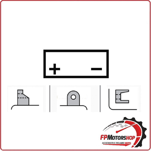 BATTERIA PER MOTO 12V YUASA YTX16-BS1 SUZUKI LT-A 500 F
