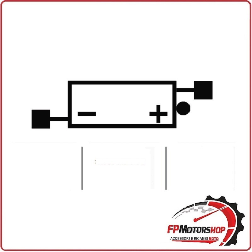 BATTERIA PER MOTO OKYAMI 6N2-2A 6V 2AH 70X47X97MM YAMAHA TT