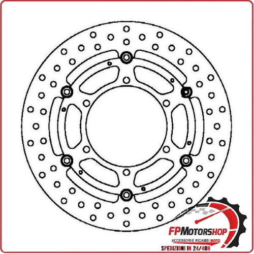 DISCO FRENO MOTO PER FMD0206RF FERODO BMW R850 R 94>03 K1100 RS 93>01