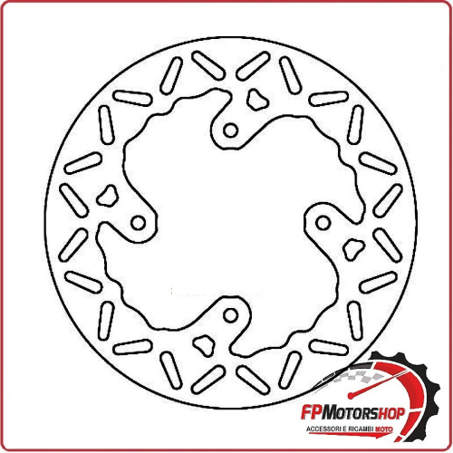 DISCO FRENO PER GASGAS TXT 125 200 250 280 300 04>13 FERODO FMD0377R