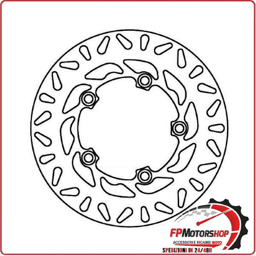 DISCO FRENO MOTO PER FMD0405R FERODO YAMAHA FZ6 FAZER 04>09 MT03 660 06>12 FZ1
