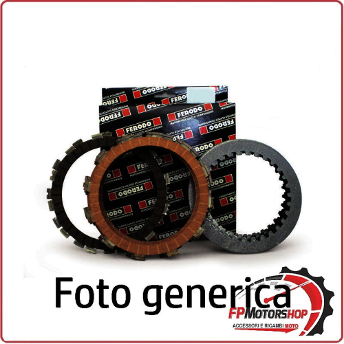KIT DISCHI FRIZIONE PER MOTO COMPLETA FCS0725/2 S FERODO FCS0725/2S PIAGGIO 150