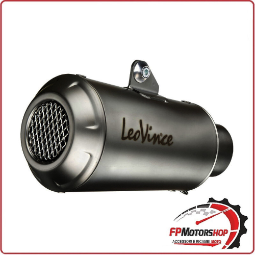 TERMINALE DI SCARICO INOX PER BMW S 1000 RR 19- R 21- LEOVINCE 15241 OMOLOGATO