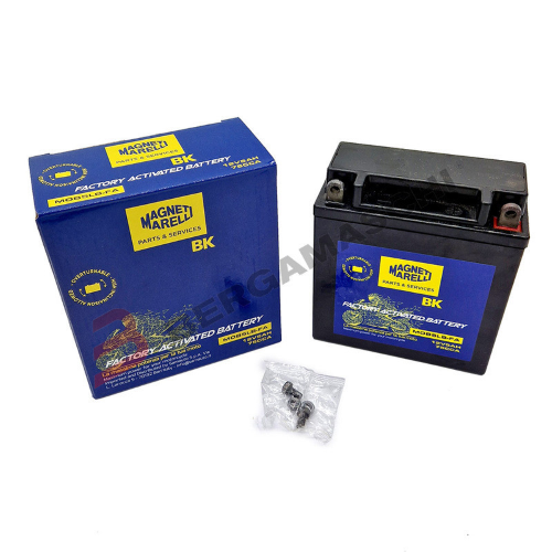 BATTERIA AGM GEL PER MOTO MARELLI SIGILLATA YB5L-B 12V 5 Ah PIAGGIO VESPA ET2