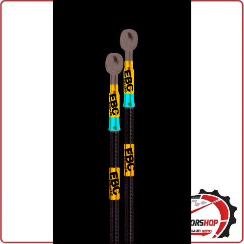 TUBI FRENO IN TRECCIA POSTERIORE PER MOTO SUZUKI GSX-R1000 07>08 EBC