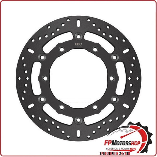DISCO FRENO MOTO PER ANTERIORE TRIUMPH SCRAMBLER 865 10>15 EBC MD822X AMERICA