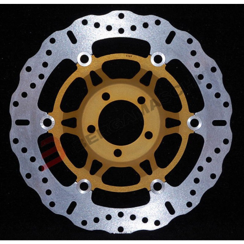 DISCO FRENO ANTERIORE PER MOTO KAWASAKI ZR 750 99-04 EBC FLOTTANTE 299MM