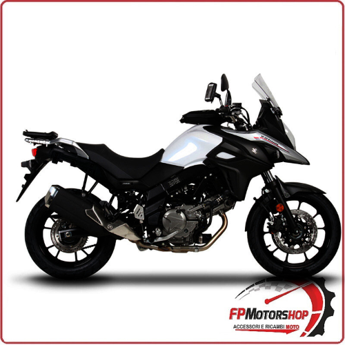 ATTACCO BAGAGLIO BAULETTO MOTO PER SUZUKI DL V-STROM 650 17>22 SHAD S0VS14ST