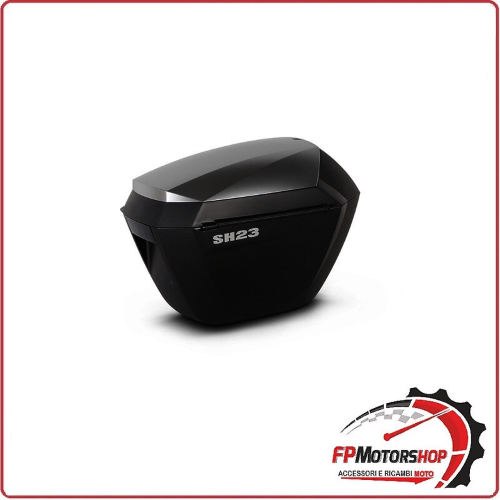 COPPIA BORSE LATERALI PORTAPACCHI PER MOTO SHAD SH23 COVER ALLUMINIO D0B23200W