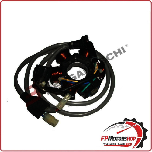 STATORE MAGNETE PER PIAGGIO VESPA ET4 125 LIBERTY HEXAGON LX4 OKYAMI 5 BOBINE