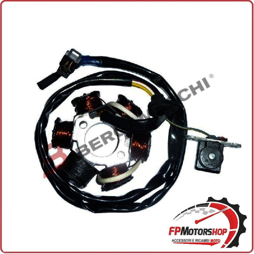 STATORE MAGNETE PER PEUGEOT SPEEDFIGHT/ VIVACITY/X-FIGHT 50 OKYAMI 6 BOBINE