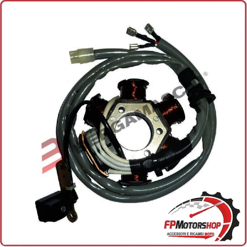 STATORE MAGNETE PER PIAGGIO ZIP 50 92-00 VESPA ET2 97-05 OKYAMI 6 BOBINE