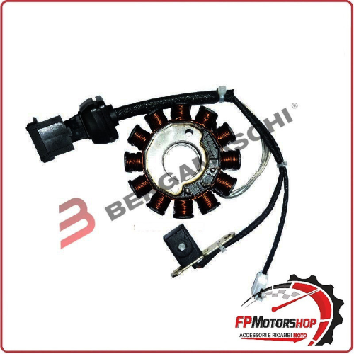 STATORE MAGNETE PER PIAGGIO MOTORE LEADER 125/150/180/200 2V/4V 4T OKYAMI 12