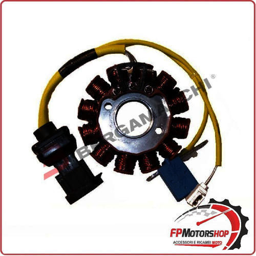 STATORE MAGNETE PER KOKUSAN MOT.LEADER 125 EURO3 OKYAMI 12 BOBINE