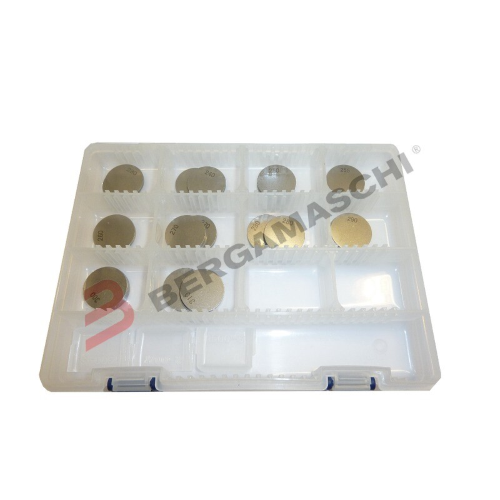 BOX PASTIGLIE REGOLAZIONE GIOCO VALVOLE 25MM 20PZ PER HONDA YAMAHA TOURMAX