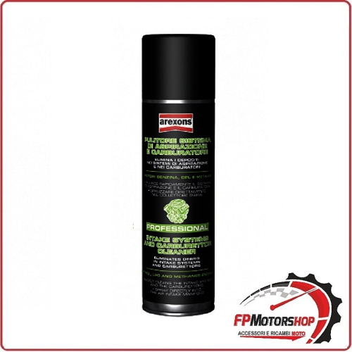 SPRAY PULITORE CARBURATORE MOTORE CONDOTTI ASPIRAZIONE 500 ML AREXONS 4137