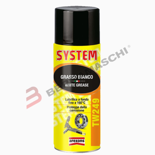 LUBRIFICANTE INGRASSATORE SYSTEM TW249 GRASSO BIANCO 400ml AREXONS 4249