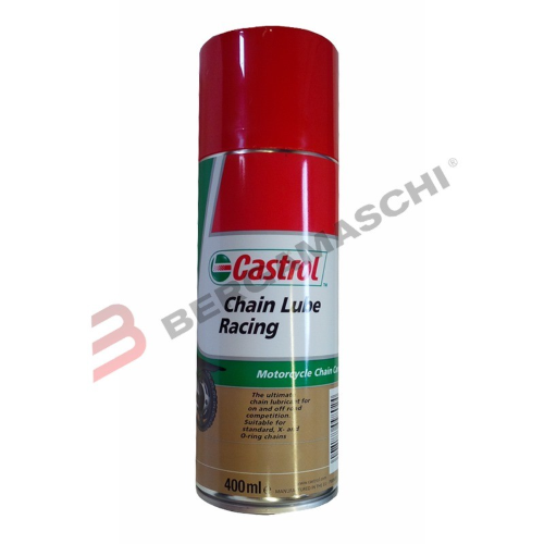 SPRAY LUBRIFICANTE PER CATENE MOTO CHAIN LUBE RACING 0,4L CASTROL 15511F