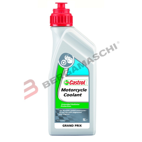 LIQUIDO FLUIDO ANTIGELO PER RADIATORI MOTO SCOOTER BLU VERDE 1L CASTROL 15689B
