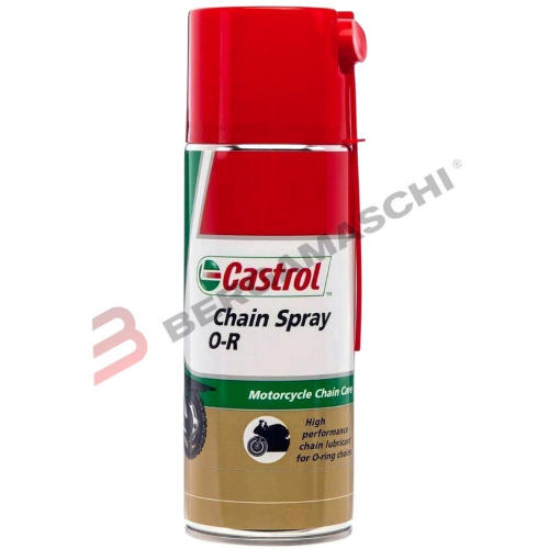 SPRAY LUBRIFICANTE PER CATENE MOTO CHAIN SPRAY O-R 0,4L CASTROL 156B83 O-RING