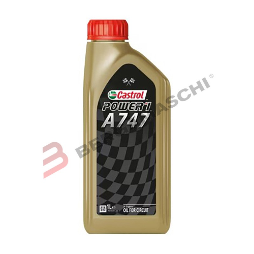 LUBRIFICANTE OLIO MOTORE DA COMPETIZIONE 2 TEMPI A747 1 LITRO CASTROL 15F555