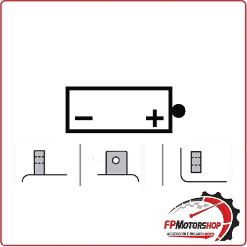 BATTERIA PER MOTO YUASA 53030 12V 30AH 186X130X171MM CCA180 MOTO GUZZI