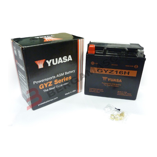BATTERIA AGM GEL 12V 16 Ah YUASA GYZ16H YZ16H PER BMW R1200 GS SUZUKI BURGMAN