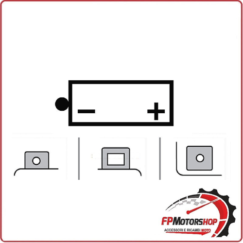 BATTERIA PER MOTO YUASA YB14L-A2 12V 14AH 136X91X169MM CCA175