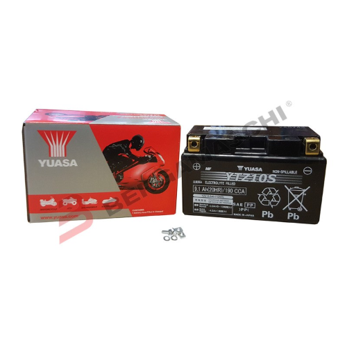 BATTERIA AGM GEL YUASA YTZ10S SIGILLATA 12V 8,6 Ah PER MOTO HONDA CBR 600RR